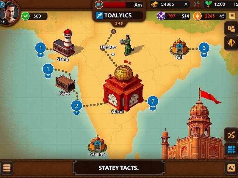 Lucknow Royal Rumble strategy guide showing map tactics